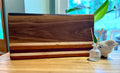 Live Edge Walnut & Hardwood Cutting Board