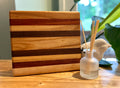 Small Striped Cutting Board