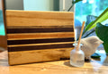 Small Striped Cutting Board